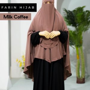 Special Farin Hijab - Milk coffee
