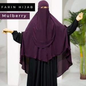 Special Farin Hijab - Mulberry